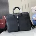 1Medium briefcase with Web in black leather #A50282