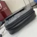 4Small jumbo GG crossbody bag in grey and black GG leather #A50421