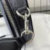 4Gucci Black small shoulder bag in black GG Supreme #A52612