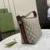 3Gucci Gucci Black Leather Horsebit 1955 Mini Bag #A52613