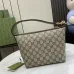 4Gucci Gucci Black Leather Horsebit 1955 Mini Bag #A52613