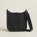 1HERMES TAURILLON CLEMENCE EVELYNE III PM BLACK #999928325