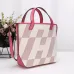 36Hermes New Canvas Shopping Bag #A23883