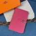 39HERMES Dogon Duo Cowhide Coin Purse Wallets #999936737