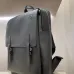 12LOEWE Military backpack in soft grained calfskin Anthracite Size:39*28.5*11cm #A49107