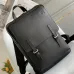 1LOEWE Military backpack in soft grained calfskin Anthracite Size:39*28.5*11cm #A49107