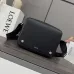 23LOEWE XS Leather Pebble Messenger Bag Size:23*18*9cm #A49106