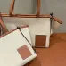 21Loewe Canvas Cushion Tote Neutrals Totes Handbags Size:32×26×16cm #A49110