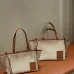3Loewe Canvas Cushion Tote Neutrals Totes Handbags Size:32×26×16cm #A49110