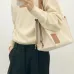 5Loewe Canvas Cushion Tote Neutrals Totes Handbags Size:32×26×16cm #A49110