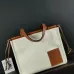 7Loewe Canvas Cushion Tote Neutrals Totes Handbags Size:32×26×16cm #A49110
