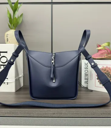 Loewe Compact Hammock bag in satin calfskin #A50042