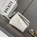 22Loewe Mini Puzzle Edge bag in soft grained calfskin Grey #A50417