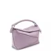 12Loewe Small Puzzle Edge Bag In Satin Calfskin in Purple #A50220
