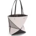 10Loewe bag XXL Puzzle Fold tote in canvas jacquard and calfskin Size:25.5*14.5*31.5cm #A49121