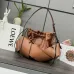 4Loewe handbag Interlaced Hobo Bag In Calfskin Size:38*18*17cm #A49128