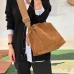 4Loewe men's Flamenco crossbody bag suede leather #A38066