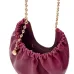 14Medium Squeeze bag in mellow nappa lambskin Size:34*13.5*33cm #A49105