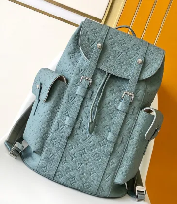 Louis Vuitton Backpack Christopher MM Taurillon Monogram #A50993