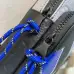 4louis vuitton blue LV avenue sling bag leather #999924859
