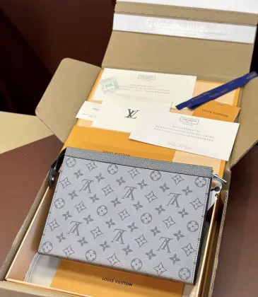 Louis Vuitton Pochette Voyage MM Monogram Eclipse #A50810