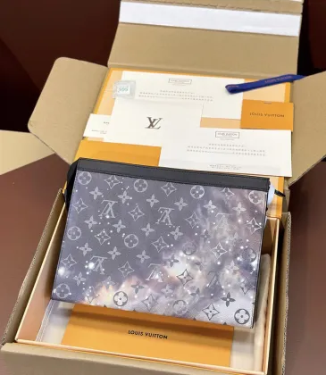 Louis Vuitton Pochette Voyage MM Monogram Eclipse #A50812