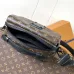 9Louis Vuitton S Lock Messenger Bag Macassar Monogram #A49955