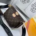19Louis Vuitton Three-piece handbag set cross-body bag #A35002