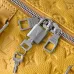 6Louis Vuitton Yellow Monogram Coated Canvas Keepall Bandouliere 50 Aged Gold Hardware for Sale #A44622