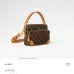 9Louis Vuitton Handbag Monogram Archive Size:25x17.5x11cm #A48359