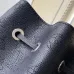 5Louis Vuitton Monogram Bella Black Mahina #A35872
