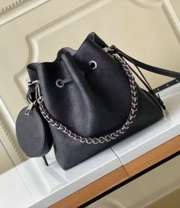 Louis Vuitton Monogram Bella Black Mahina #A35872