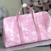 3Louis Vuitton Virgil Abloh Basketball Keepall 55 #A50834