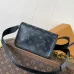 3Louis Vuitton Bosphore Wearable Wallet Monogram Eclipse Canvas #A49947