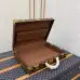 3Louis Vuitton Monogram hard sided Briefcase/Suitcase Unisex brown #999930582