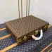 1Louis Vuitton Monogram hard sided Briefcase/Suitcase Unisex brown #999930582