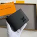 4Louis Vuitton Wallet Black AAA+ Quality #A32491