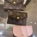 23Louis Vuitton Wallets ROSALIE Monogram 和 Monogram Reverse #A52592
