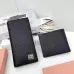 3Miu Miu Logo Leather Wallet Set #A45764