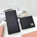 4Miu Miu Logo Leather Wallet Set #A45764