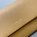 6Caramel Prada Doux extra large leather shoulder bag #A49969