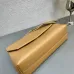 8Caramel Prada Doux extra large leather shoulder bag #A49969