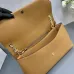 9Caramel Prada Doux extra large leather shoulder bag #A49969