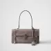 14Dark Brown Medium leather handbag #A51644