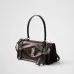 21Dark Brown Medium leather handbag #A51644