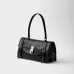 11Dark Brown Medium leather handbag #A51644