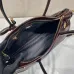 8Dark Brown Prada Bonnie medium leather handbag #A50984