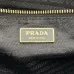 9Dark Brown Prada Bonnie medium leather handbag #A50984