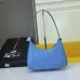 22Prada AAA+ Hobo handbags Cowhide moon shaped bag #999931346