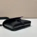 5Prada Black Leather shoulder bag #A49678